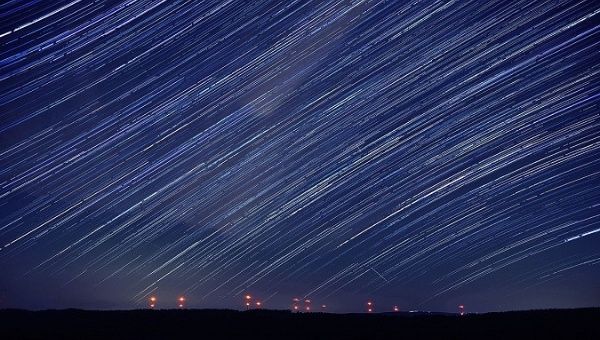 Meteor shower lights up skies over Bosnia