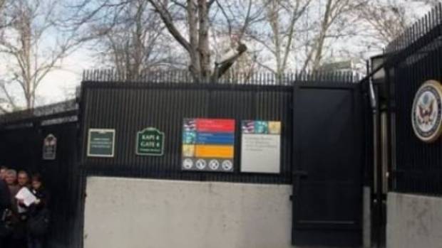 Turkey detains two men over shooting at US embassy in Ankara