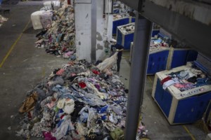 26 million tons of clothing end up in China's landfills each year, propelled by fast fashion