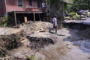 Vermonters, pummeled by floods exactly a year apart, are assessing damage, beginning cleanup