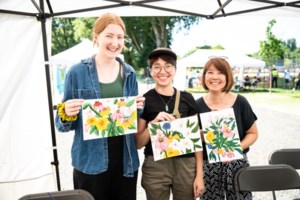 This week-long festival has outdoor art workshops for adults and children